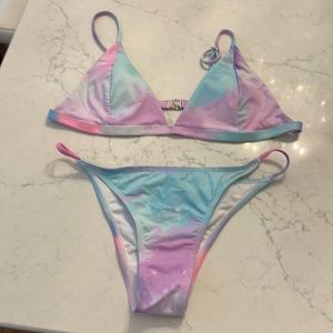 Tie dye bikini